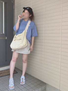 *み*フォローと♡くれたら喜びますさん(レディース・165cm)の夏コーディネート