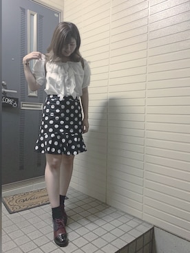 *み*フォローと♡くれたら喜びますさん(レディース・166cm)の秋コーディネート