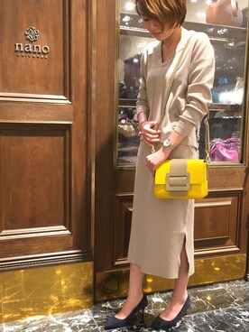 nano・universe 梅田 STAFFさんのコーディネート