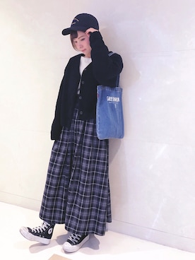 「TYAKASHAのアイテム（帽子）」を使った、beary_rabbitさん（レディース・156cm）の冬コーディネート