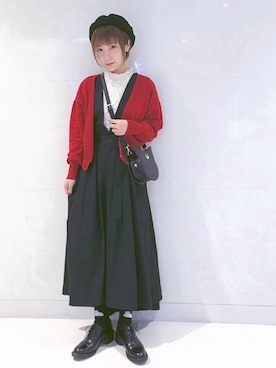 「MONKI（モンキ）のアイテム（帽子）」を使った、beary_rabbitさん（レディース・156cm）の冬コーディネート