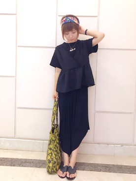 beary_rabbitさん（レディース・156cm）の夏コーディネート