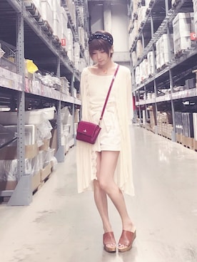 beary_rabbitさん（レディース・156cm）の夏コーディネート