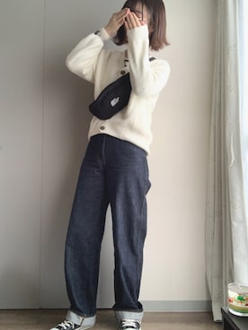 「時計」｜「アイテム（その他）」を使った、しおりさん（レディース・166cm）の春コーディネート