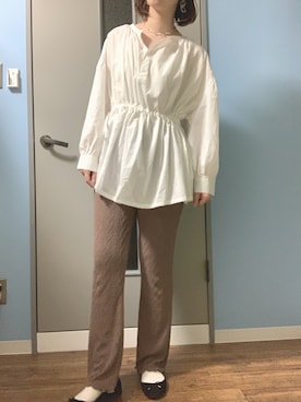 「平成最後のWEARISTAセンバツ」｜「アイテム（バレエシューズ）」を使った、しおりさん（レディース・166cm）の春コーディネート