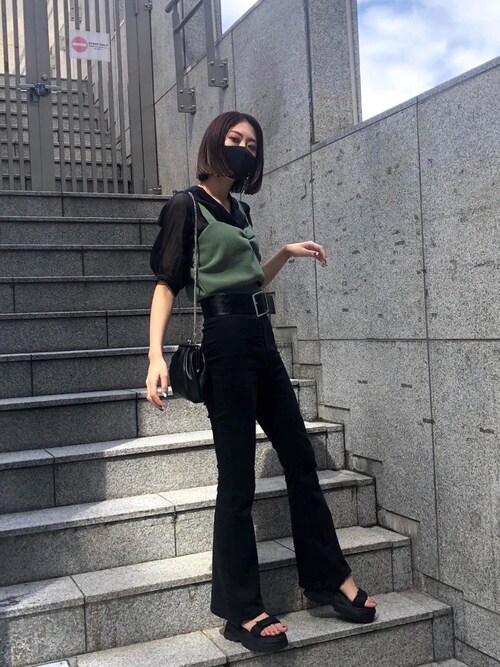 Ayuka Emoda Emoda Staff Emodaのキャミソールを使ったコーディネート Wear