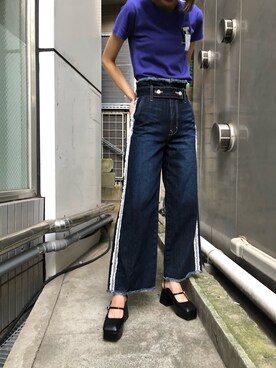 大谷亜宥茄 (EMODA)さん(レディース・172cm)の夏コーディネート
