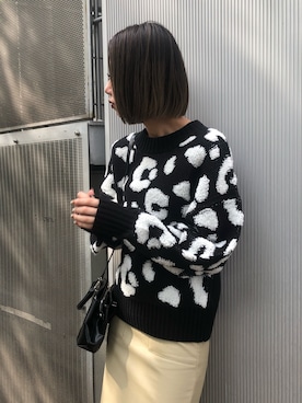 大谷亜宥茄 (EMODA)さん（レディース・172cm）の秋コーディネート