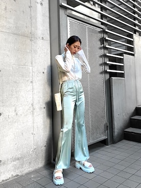 大谷亜宥茄 (EMODA)さん（レディース・172cm）の春コーディネート