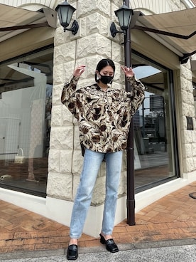 大谷亜宥茄 (EMODA)さん（レディース・172cm）の春コーディネート