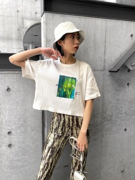 大谷亜宥茄 (EMODA)さん(レディース・172cm)の春コーディネート
