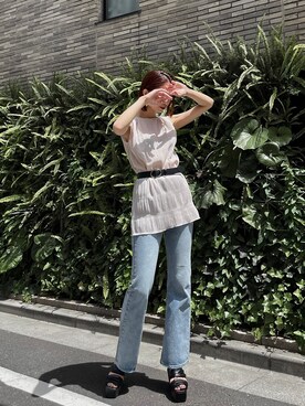 大谷亜宥茄 (EMODA)さん(レディース・172cm)の春コーディネート