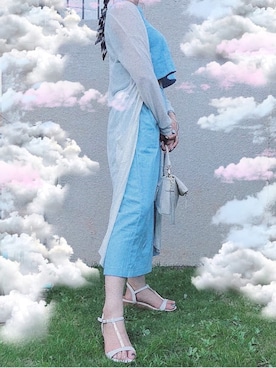 豚と顎さん（レディース・160cm）の夏コーディネート