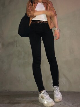 「KC,s（ケイシーズ）のアイテム」を使った、豚と顎さん（レディース・168cm）の秋コーディネート