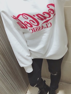 「GORGE（ゴージ）のアイテム（シューズ）」を使った、R♡さん（レディース・155cm）の春コーディネート