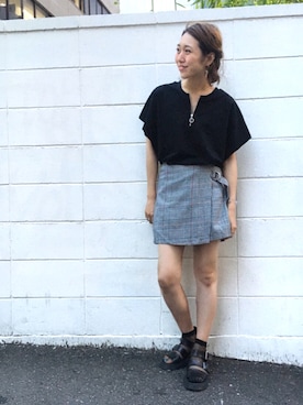 nodopachiさん（レディース・162cm）の夏コーディネート