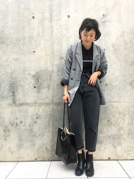 「KOMONO.（コモノ）のアイテム」を使った、nodopachiさん（レディース・162cm）の夏コーディネート