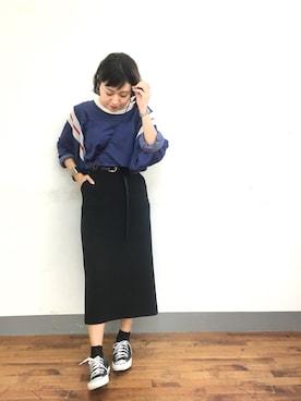 「KOMONO.（コモノ）のアイテム」を使った、nodopachiさん（レディース・162cm）の秋コーディネート