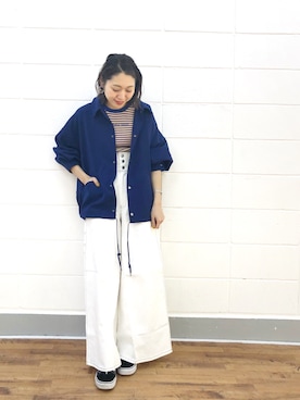 「KOMONO.（コモノ）のアイテム」を使った、nodopachiさん（レディース・162cm）の冬コーディネート