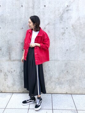 「KOMONO.（コモノ）のアイテム」を使った、nodopachiさん（レディース・162cm）の春コーディネート