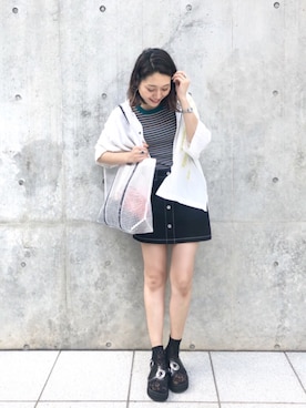 「KOMONO.（コモノ）のアイテム」を使った、nodopachiさん（レディース・162cm）の春コーディネート