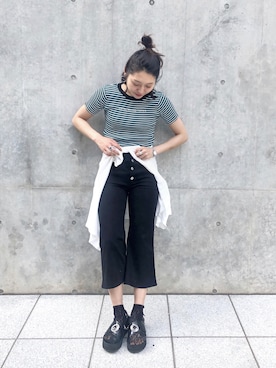 「KOMONO.（コモノ）のアイテム（アナログ腕時計）」を使った、nodopachiさん（レディース・162cm）の春コーディネート