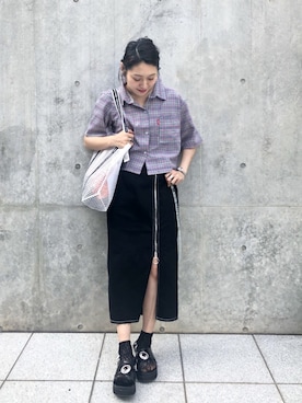 「KOMONO.（コモノ）のアイテム（アナログ腕時計）」を使った、nodopachiさん（レディース・162cm）の春コーディネート