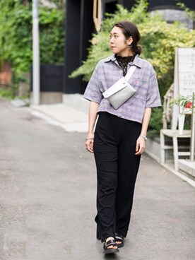 「KOMONO.（コモノ）のアイテム（アナログ腕時計）」を使った、nodopachiさん（レディース・162cm）の春コーディネート