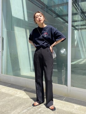 「Sourcream（サワークリーム）のアイテム」を使った、nodopachiさん（レディース・162cm）の春コーディネート