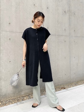 「KOMONO.（コモノ）のアイテム（アナログ腕時計）」を使った、nodopachiさん（レディース・162cm）の夏コーディネート