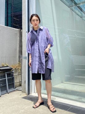 nodopachiさん（レディース・162cm）の夏コーディネート