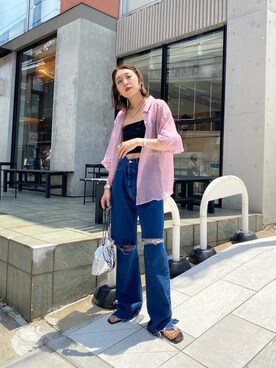 nodopachiさん（レディース・162cm）の夏コーディネート