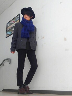 Janさん（メンズ・171cm）の冬コーディネート