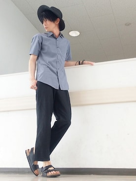 Janさん（メンズ・171cm）の夏コーディネート