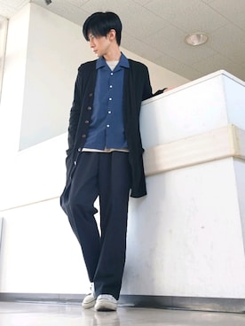「abahouse」｜「アイテム（その他）」を使った、Janさん（メンズ・171cm）の春コーディネート
