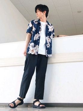 Janさん（メンズ・171cm）の夏コーディネート