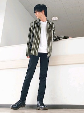 「Vicci（ビッチ）のアイテム」を使った、Janさん（メンズ・171cm）の秋コーディネート