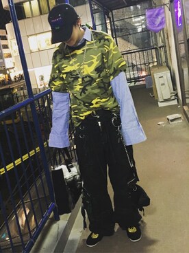 「tripp nyc」｜やんねさん（メンズ・180cm）の夏コーディネート