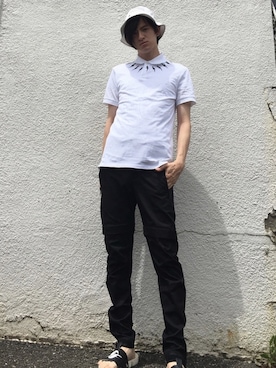 やんねさん（メンズ・180cm）の夏コーディネート