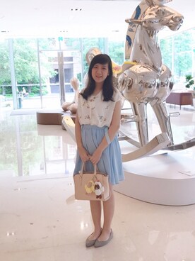 「Jewelna Rose（ジュエルナローズ）のアイテム」を使った、•̀.̫•́✧けんさん（レディース・162cm）の夏コーディネート