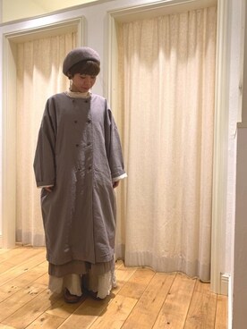 ワンピースを使った 秋コート のレディースコーディネート一覧 Wear