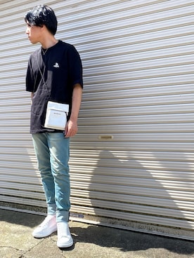 「Alexander McQueen（アレキサンダーマックイーン）のアイテム（シューズ）」を使った、つばささん（メンズ・166cm・20代）の秋コーディネート