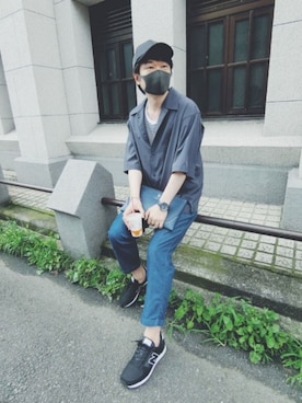 naokさん（メンズ・175cm）の夏コーディネート