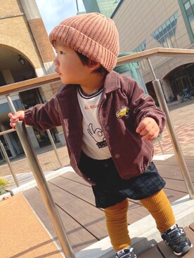 ちろさん（キッズ・80cm）の秋コーディネート