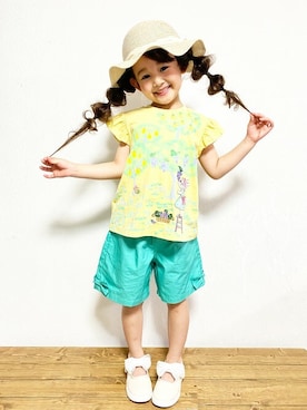 「子供服」｜KPさん（キッズ・105cm）の夏コーディネート