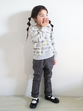 「KP（ケーピー）のアイテム」を使った、KPさん（キッズ・106cm）の冬コーディネート