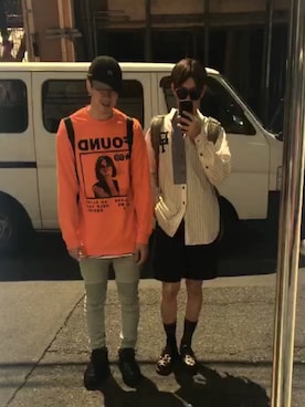 「D.TT.K（ディティーティーケー）のアイテム」を使った、kouheiさん（メンズ・171cm）の夏コーディネート