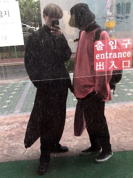 「Yeezy（イージー）のアイテム（スウェット）」を使った、kouheiさん（メンズ・171cm）の冬コーディネート