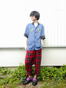 うつけさん(メンズ・173cm)の夏コーディネート