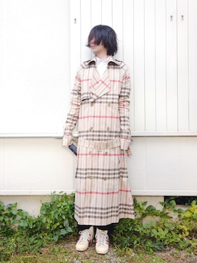 「PHENOMENON（フェノメノン）のアイテム（スラックス）」を使った、うつけさん（メンズ・173cm）の秋コーディネート